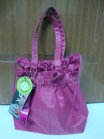 high quality polyester purple cooler bag for ladies