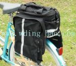 fashional and durble black back bike bag